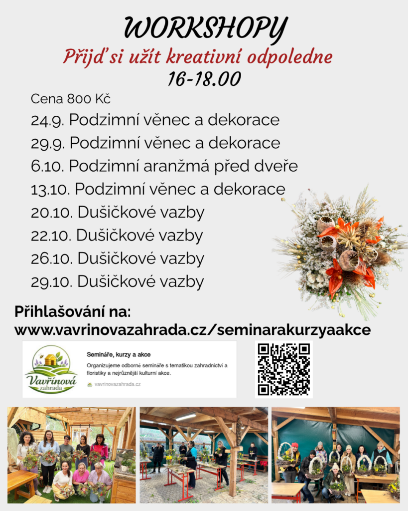 Podzim ve Vavřínové